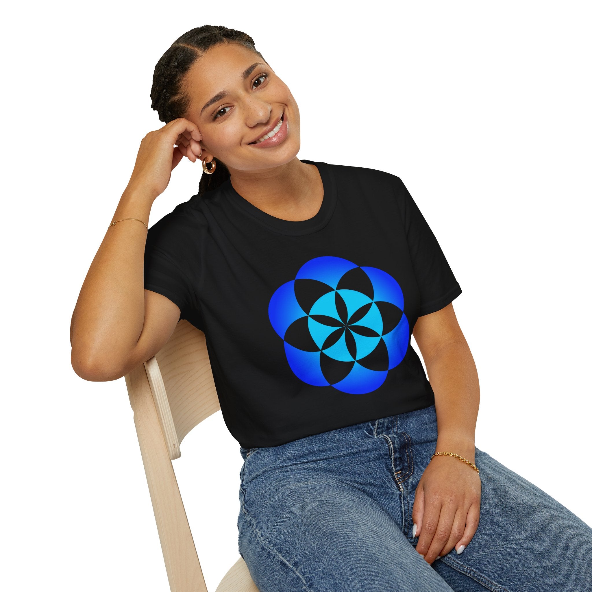 Flower Of Life Shirts | The Seed The Seed Mandala T-Shirt | Sacred Geometry Graphic Tee