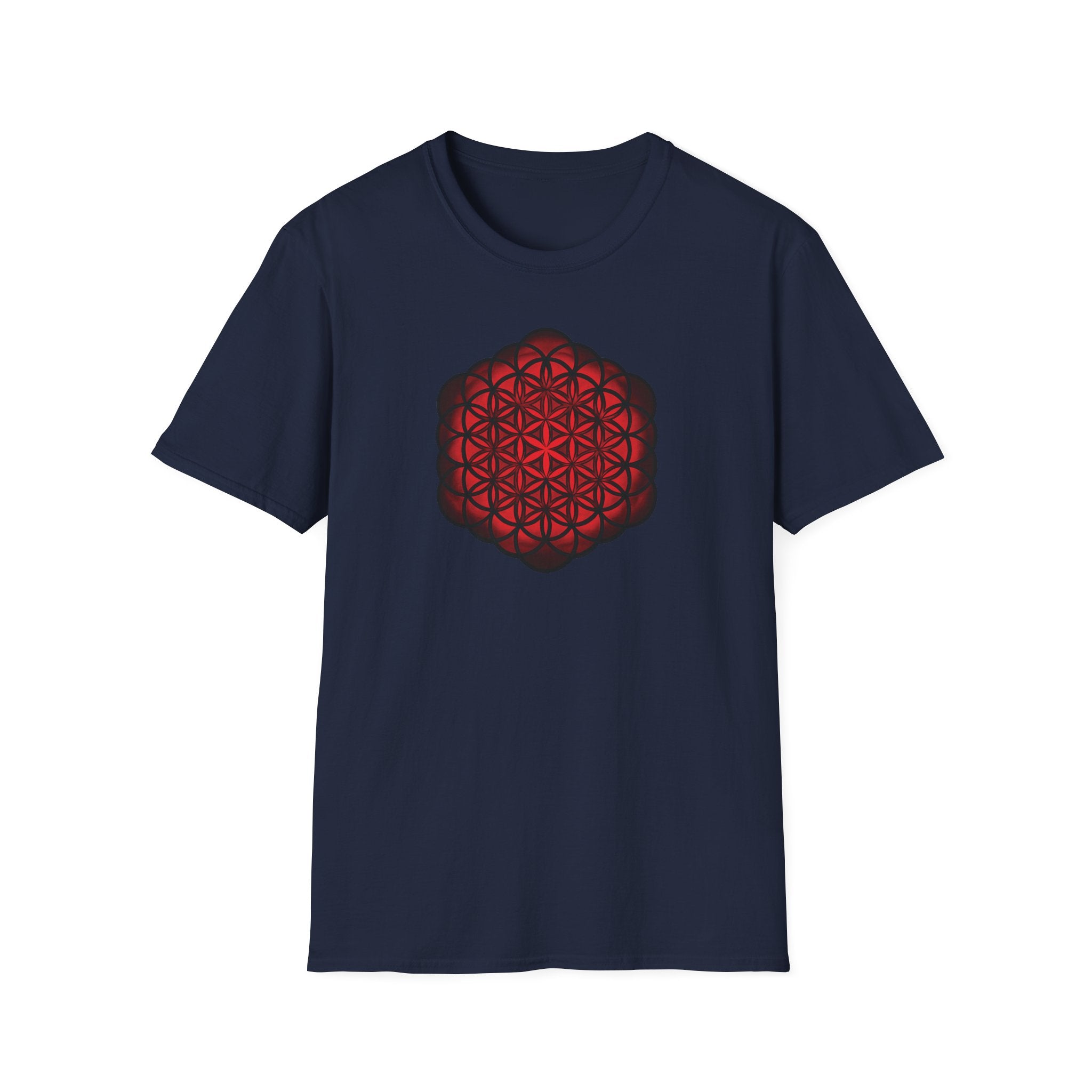 Revolution Flower of Life Mandala T-Shirt — Sacred Geometry Unisex Tee