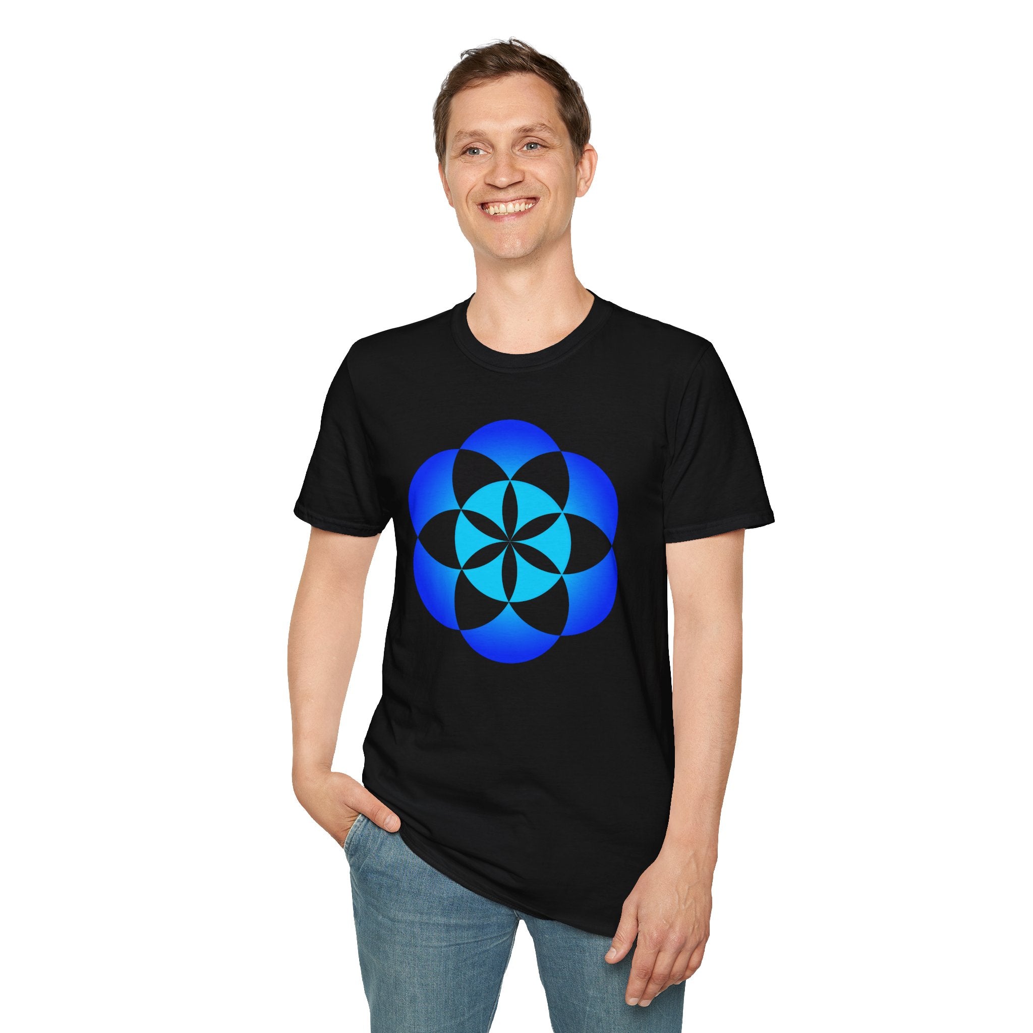 Flower Of Life Shirts | The Seed The Seed Mandala T-Shirt | Sacred Geometry Graphic Tee