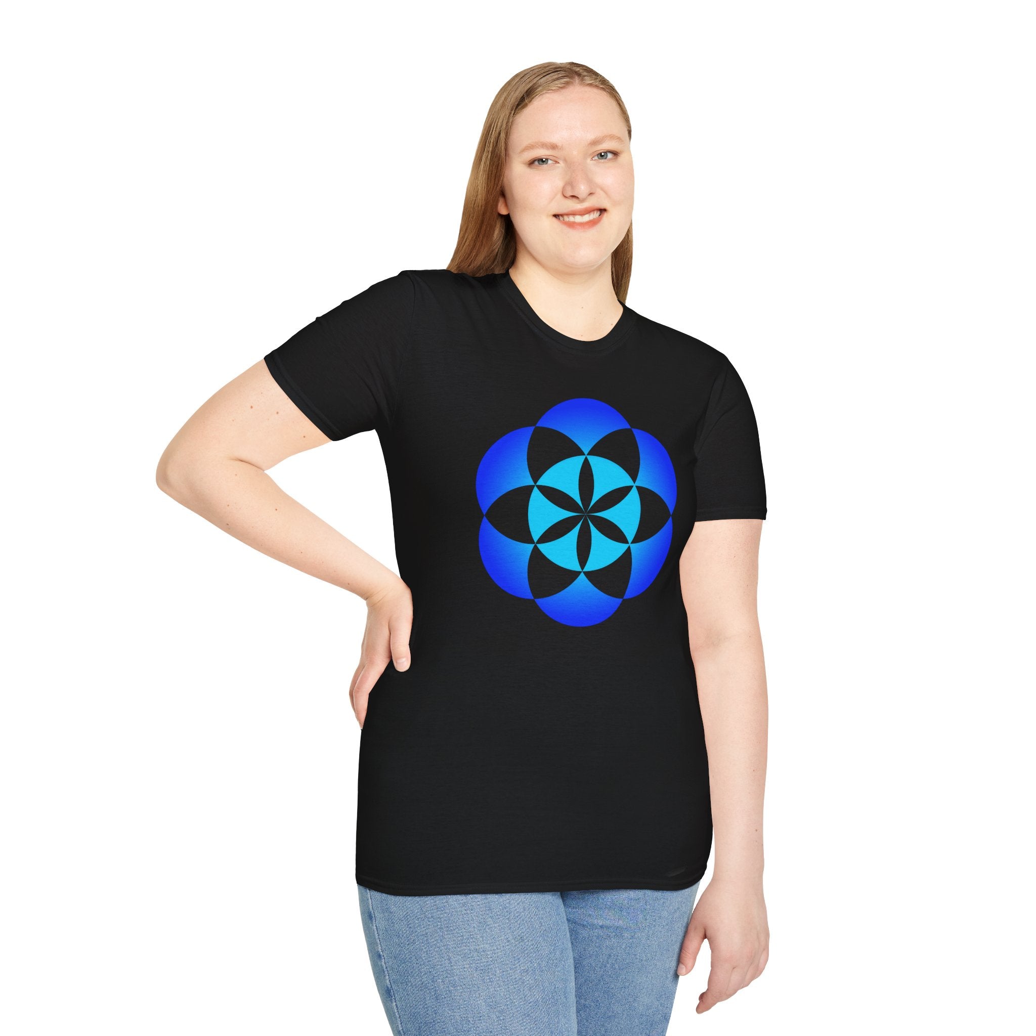 Flower Of Life Shirts | The Seed The Seed Mandala T-Shirt | Sacred Geometry Graphic Tee