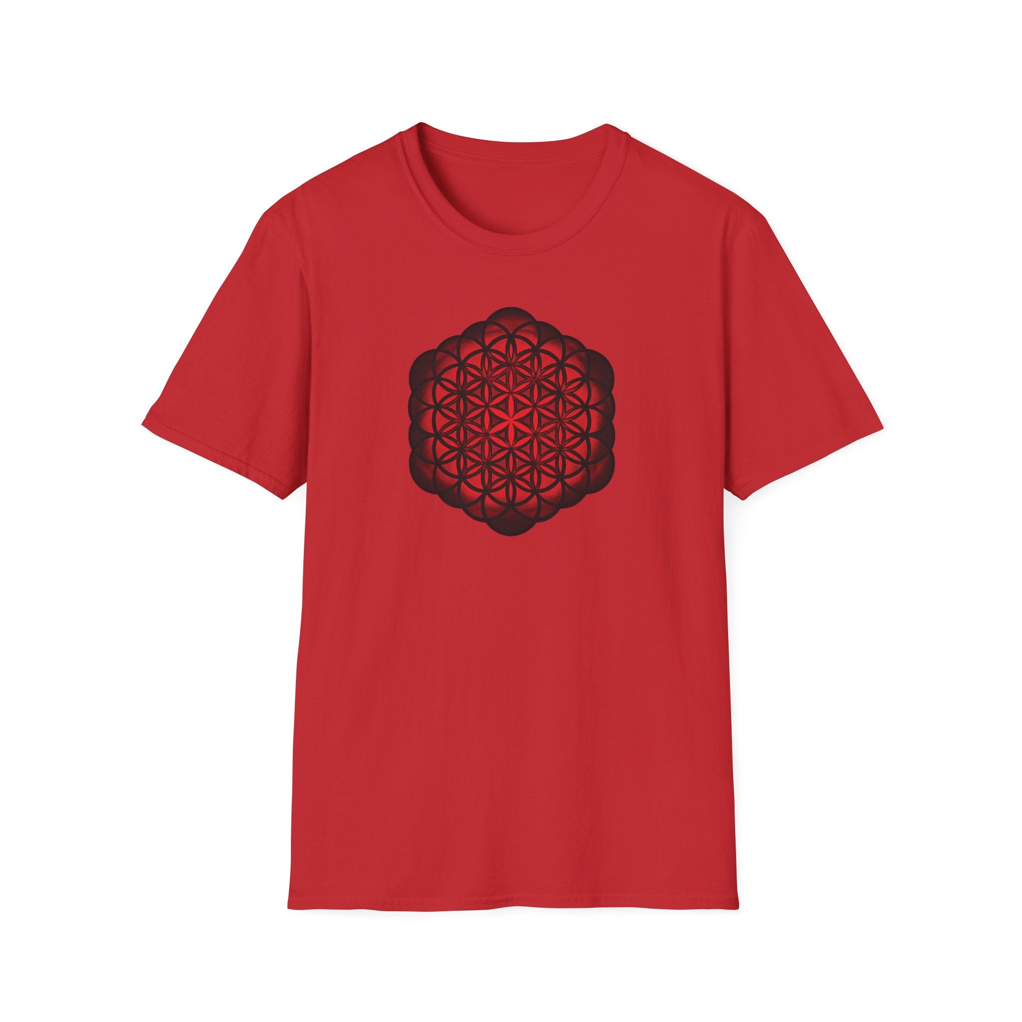 Revolution Flower of Life Mandala T-Shirt — Sacred Geometry Unisex Tee
