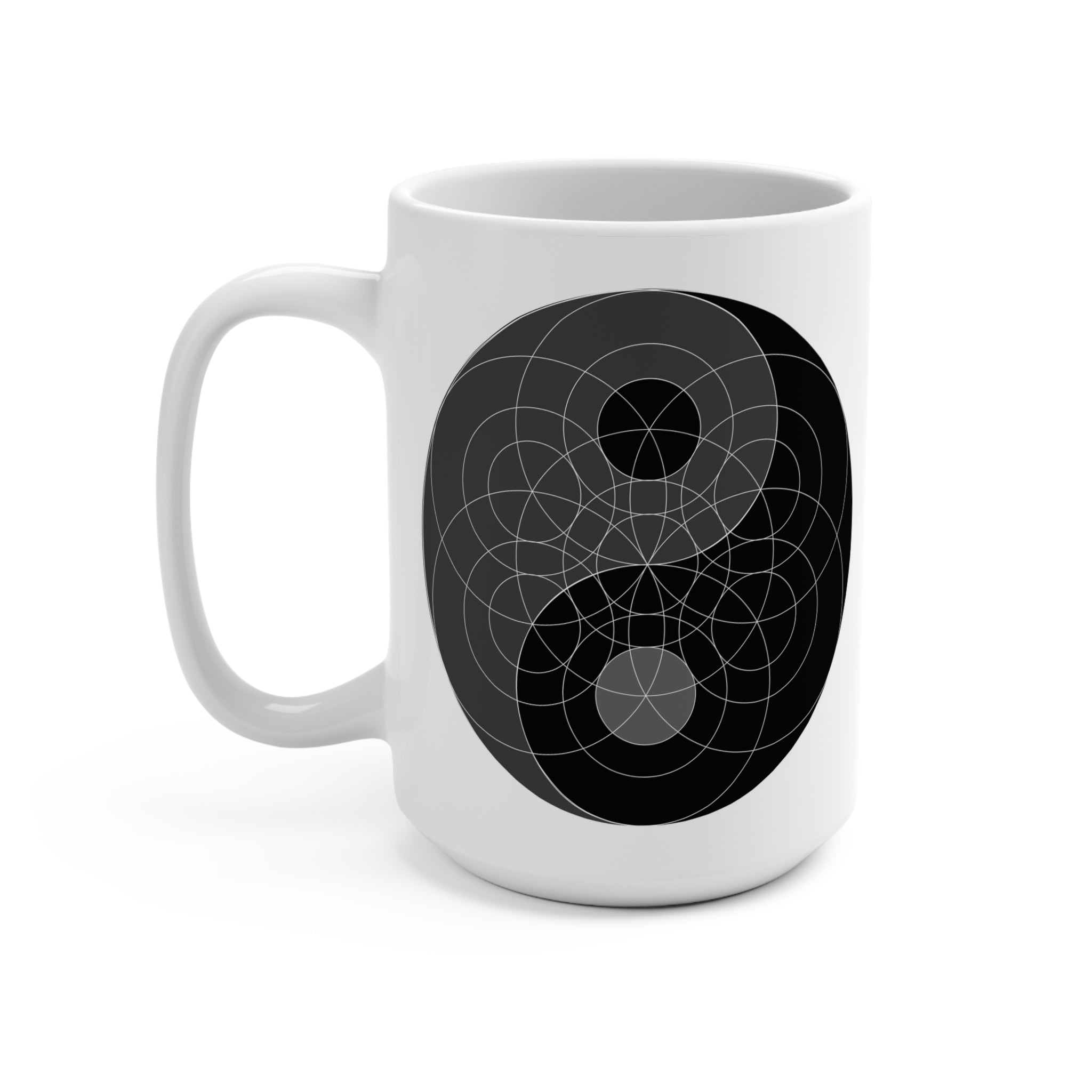 Yin Yan Seed Of Life Mug 15oz