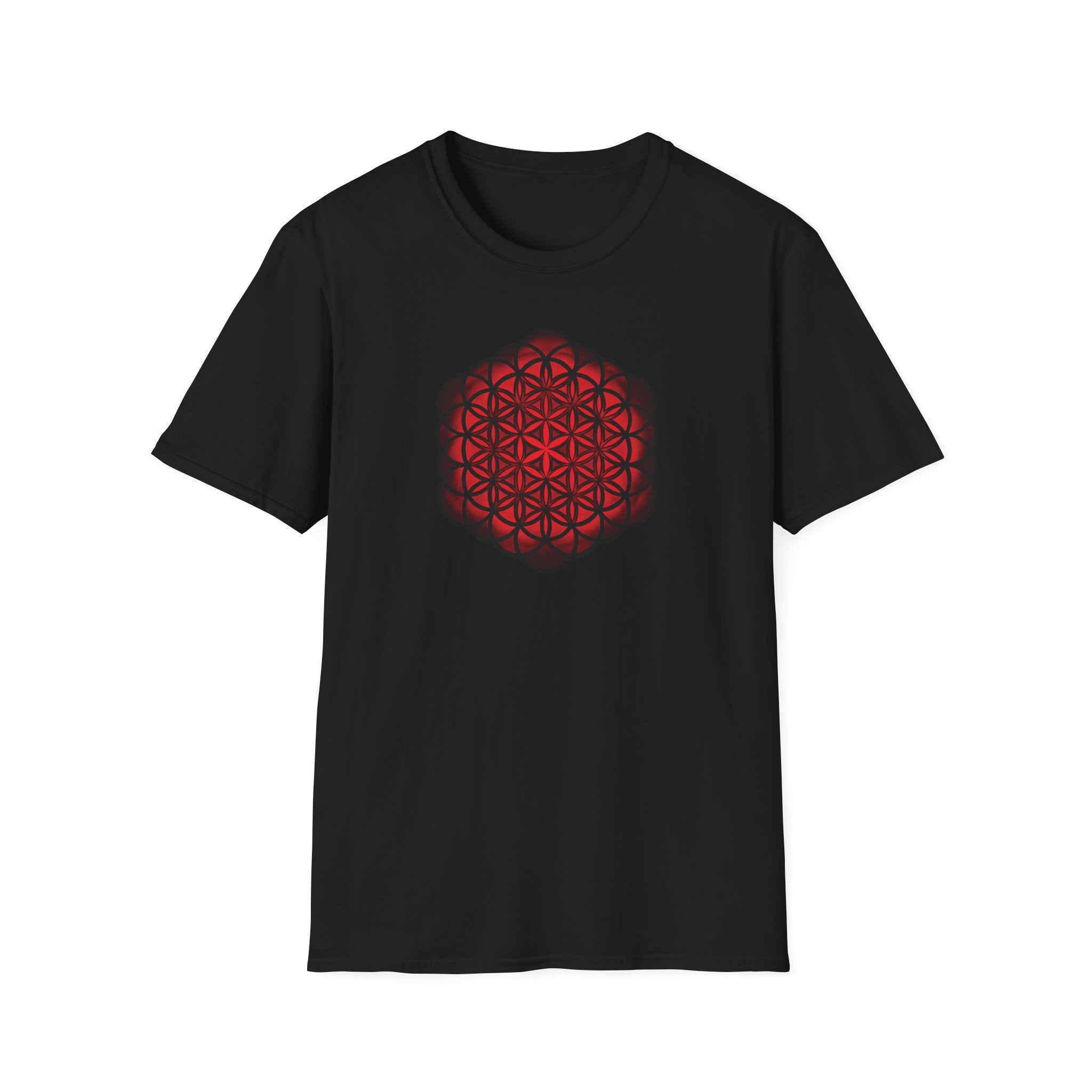 Revolution Flower of Life Mandala T-Shirt — Sacred Geometry Unisex Tee