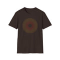 The Sun Here It Comes Dot Matrix Mandala T-Shirt — Geometric Celtic Knot Graphic Tee