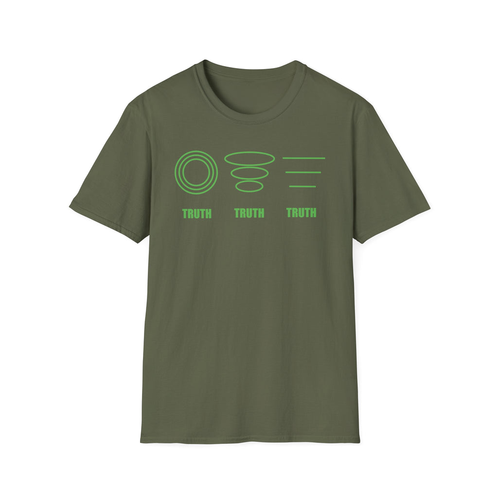 Three Truths | Flower Of Life Shirts T-Shirt | Sacred Geometry Graphic Tee