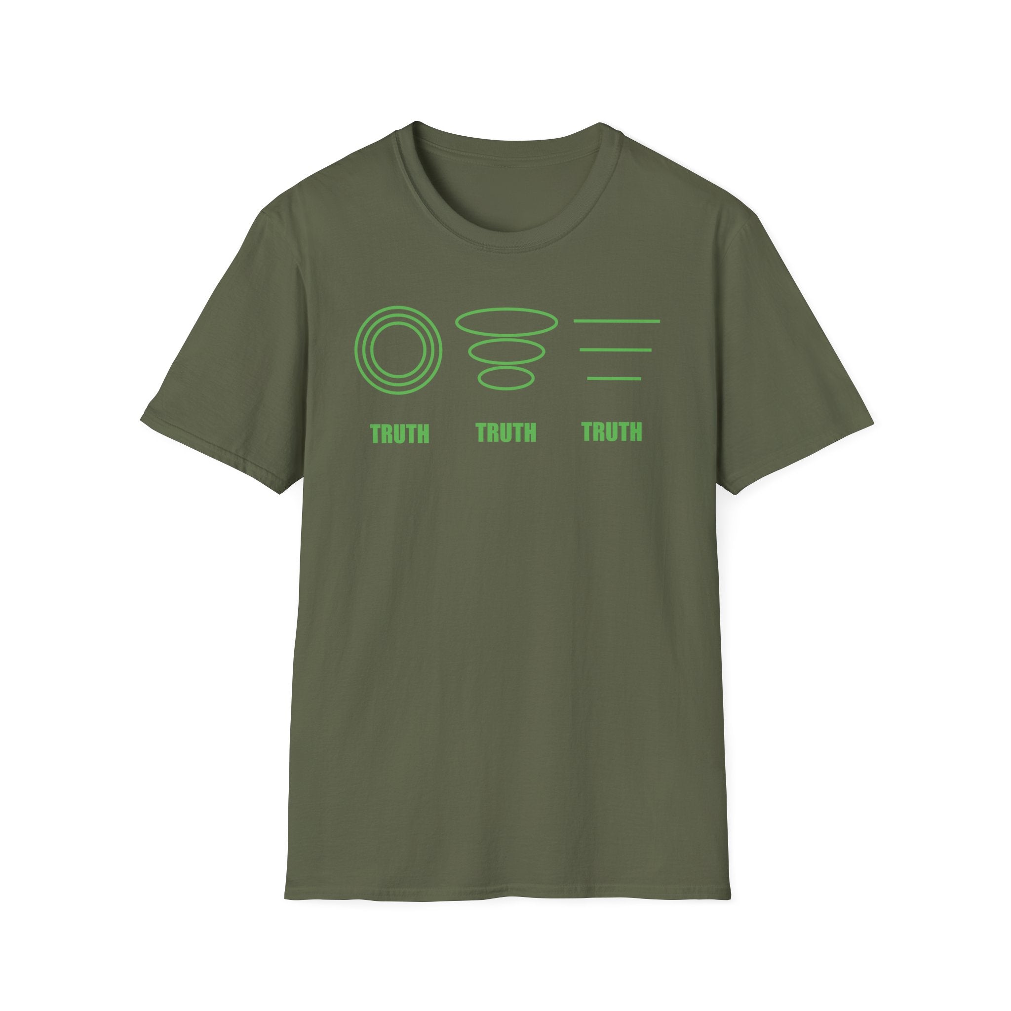 Three Truths | Flower Of Life Shirts T-Shirt | Sacred Geometry Graphic Tee