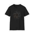 Flower Of Life Shirts - Rainbow Star Dot Matrix Mandala T-Shirt — Sacred Geometry Graphic Tee