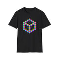 Flower Of Life Shirts | CMY Skeleton Map Mandala T-Shirt | Sacred Geometry Graphic Tee