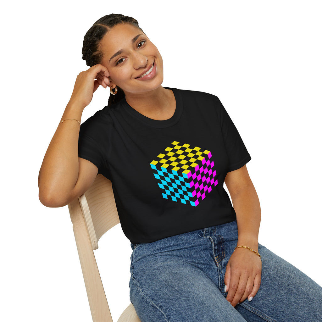 Flower Of Life Shirts | CMY Full Mind Map Mandala T-Shirt | Sacred Geometry Graphic Tee