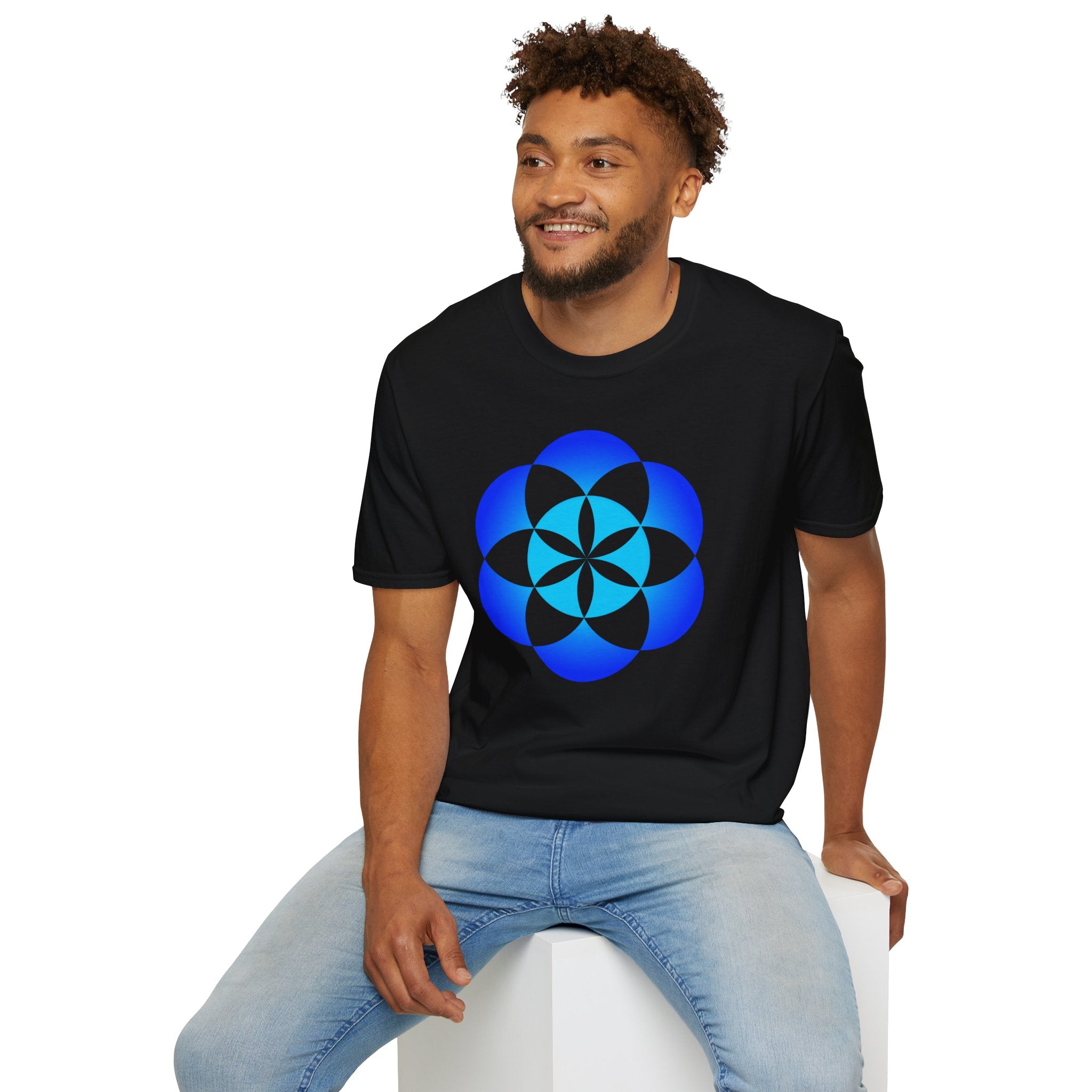 Flower Of Life Shirts | The Seed The Seed Mandala T-Shirt | Sacred Geometry Graphic Tee
