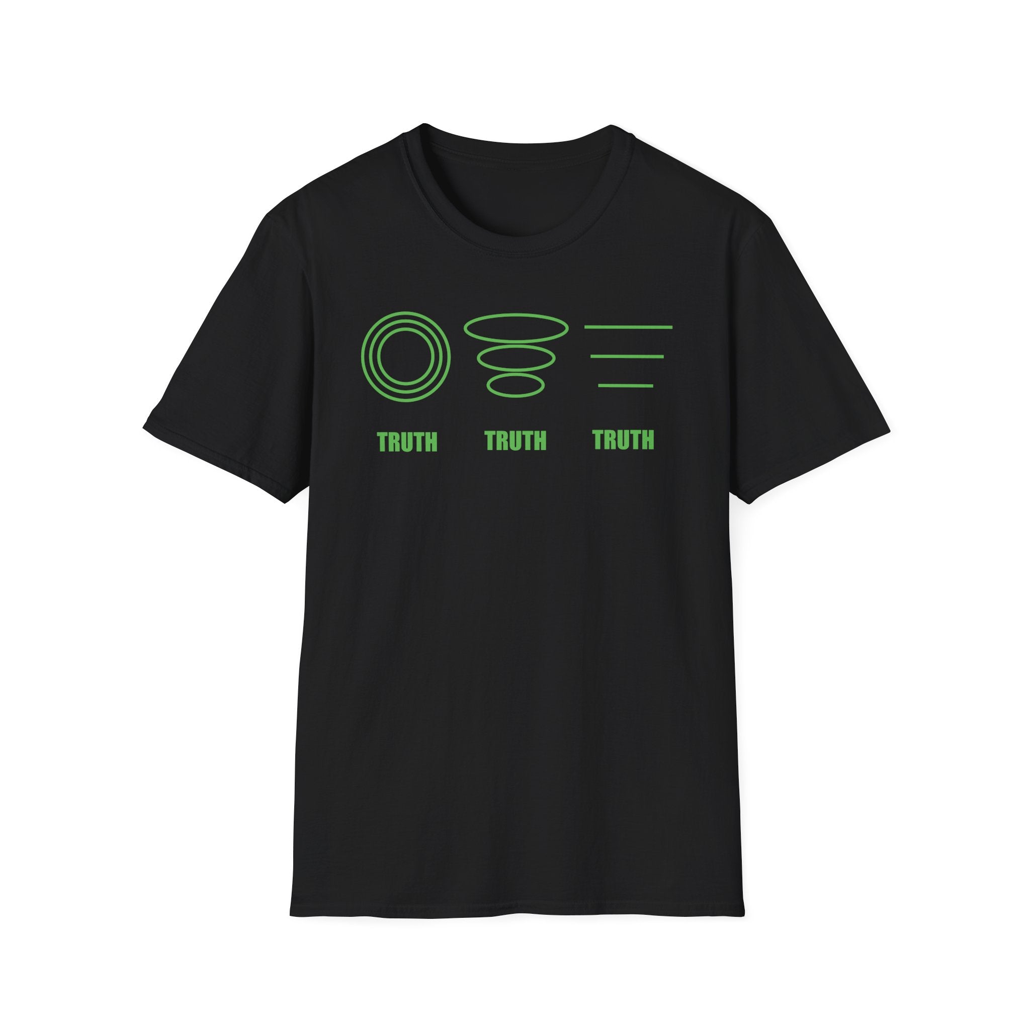Three Truths | Flower Of Life Shirts T-Shirt | Sacred Geometry Graphic Tee