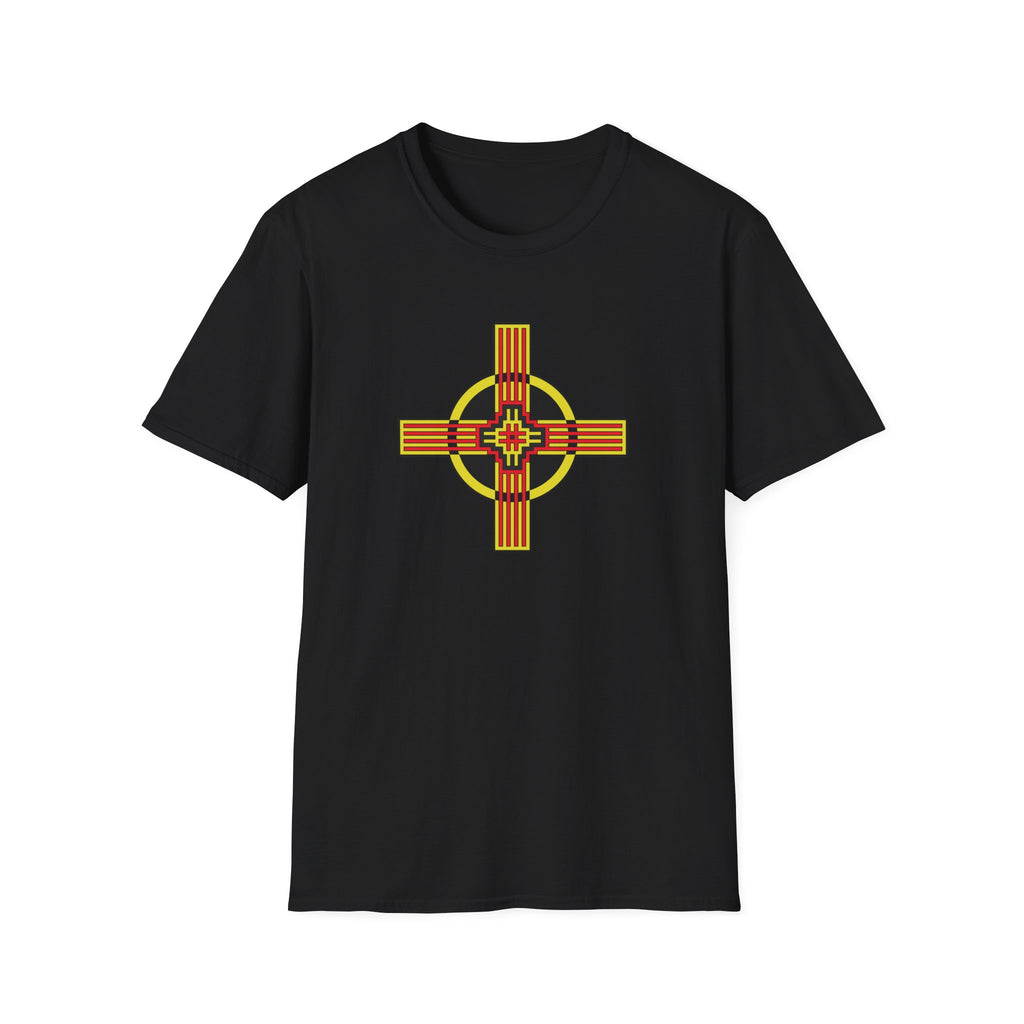 Flower of Life Shirts — Zia Design - Black Geometry Graphic Tee
